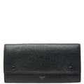 Celine Large Flap Multifunction Black Leather