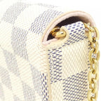 Louis Vuitton Damier Azur Pochette Shoulder Bag — view 4