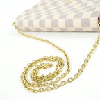 Louis Vuitton Damier Azur Pochette Shoulder Bag — view 6
