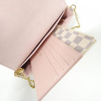 Louis Vuitton Damier Azur Pochette Shoulder Bag — view 7