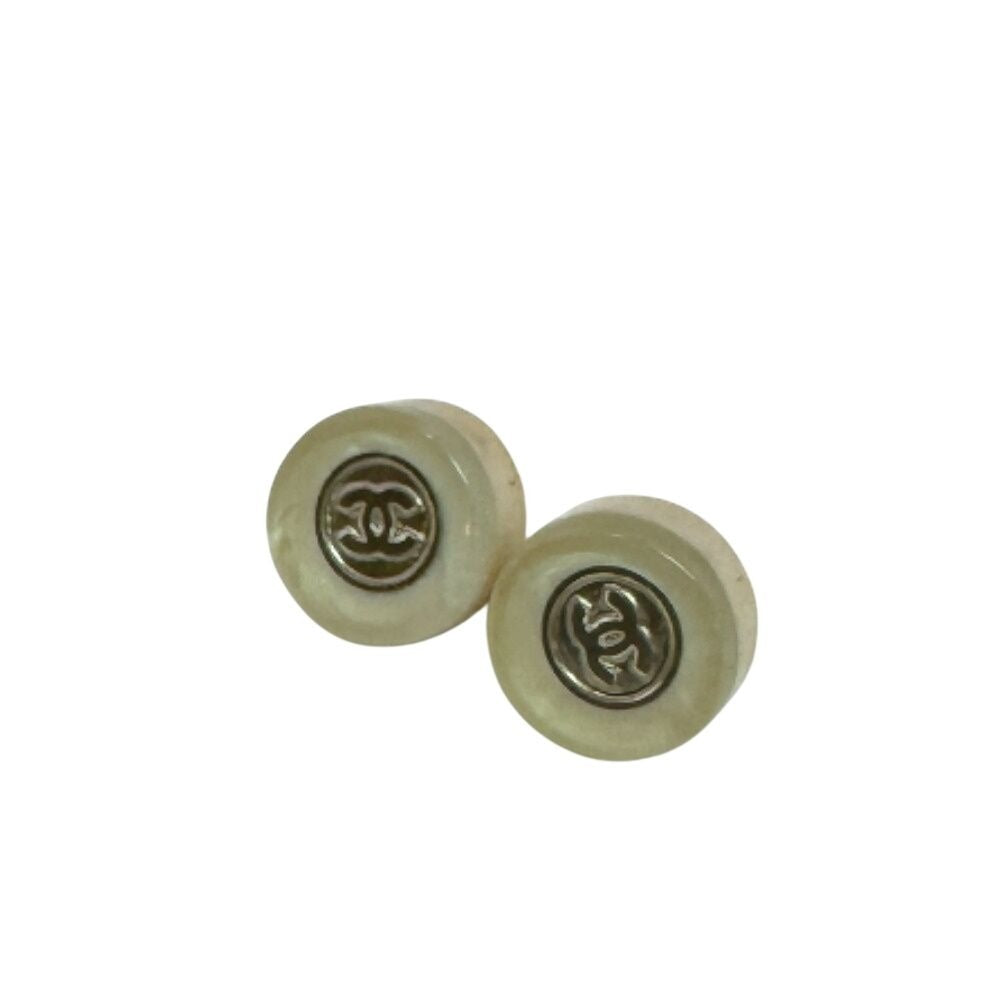 Chanel Earrings White