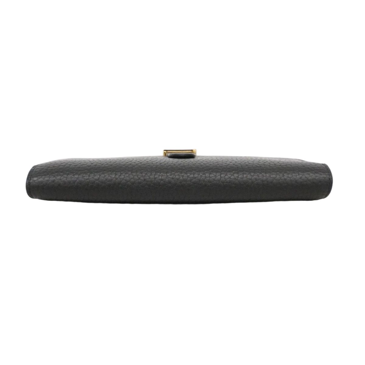Louis Vuitton Wallet Capucines Taurillon LV Vertical Noir — view 2
