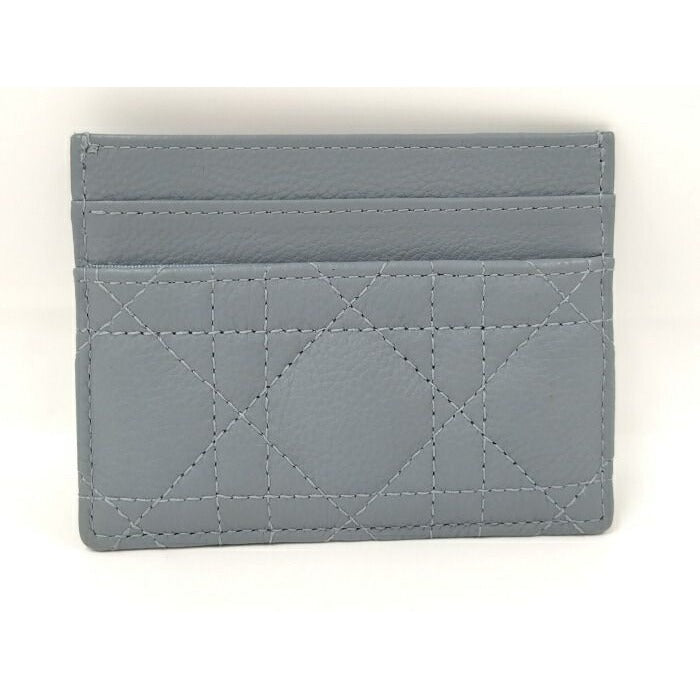 Dior Business Card Holder Case Cannage Caro — view 2