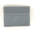 Dior Business Card Holder Case Cannage Caro — view 2
