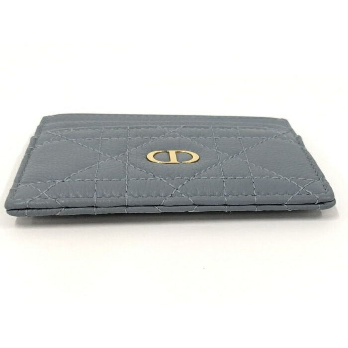 Dior Business Card Holder Case Cannage Caro — view 4