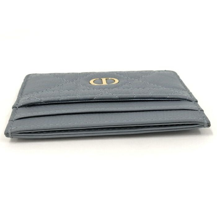 Dior Business Card Holder Case Cannage Caro — view 5