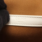 Celine Shoulder Bag Folco Triomphe Black White Canvas — view 4