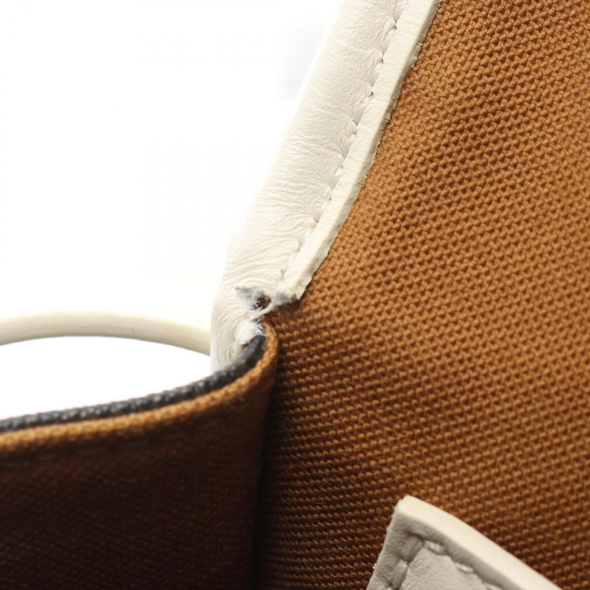 Celine Shoulder Bag Folco Triomphe Black White Canvas — view 6