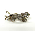 Gucci Panther Double Finger Cocktail Ring M 9 and 10.5