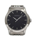 Gucci Watch Timeless Black Silver 126.4