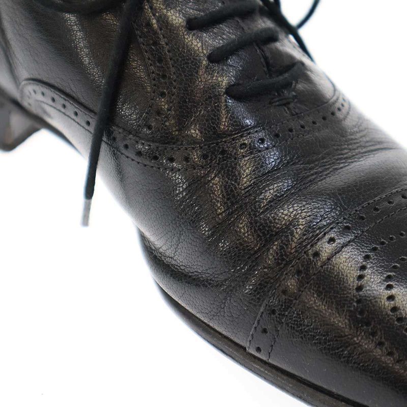 Gucci GG Pattern Dress Shoes Black 7 — view 8