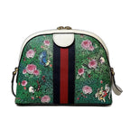 Gucci Yuko Higuchi Shoulder Bag White Green — view 2