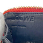 Loewe Coin Case Red Repeat Anagram Purse Leather — view 2