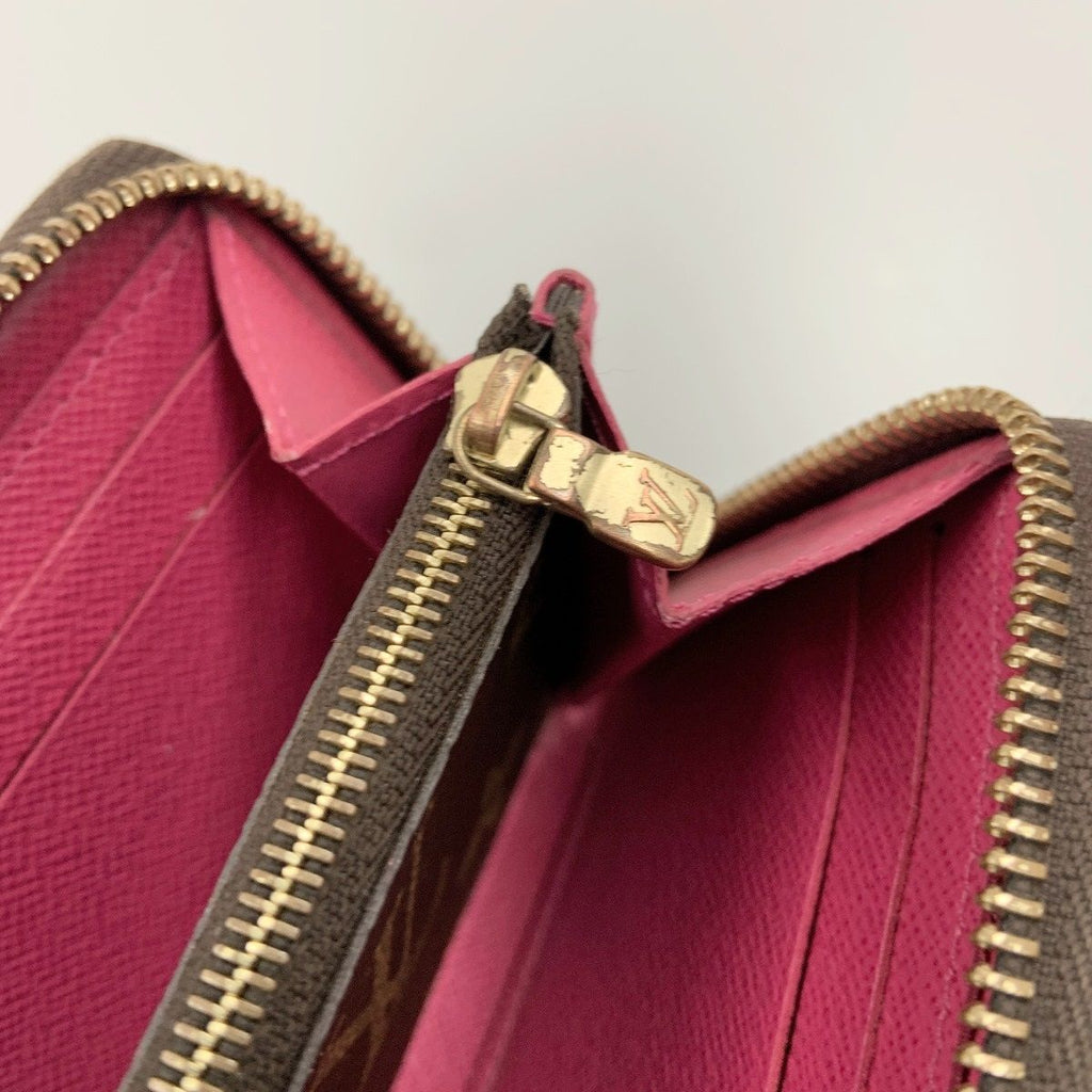 Louis Vuitton Monogram Portefeuille Clemence Round Zipper Long Wallet — view 7