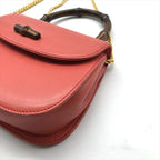 Gucci Bamboo 2-Way Hand Chain Shoulder Bag Pink — view 6