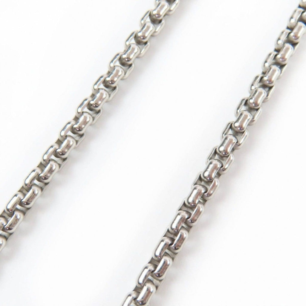 Hermes Meli Melo H Logo Pendant Necklace Silver Black — view 7