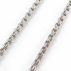 Hermes Meli Melo H Logo Pendant Necklace Silver Black — view 7