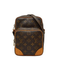 Louis Vuitton Monogram Amazon Crossbody Shoulder Bag Brown Leather