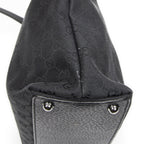 Gucci Small Eclipse Black GG Canvas Shoulder Bag — view 7
