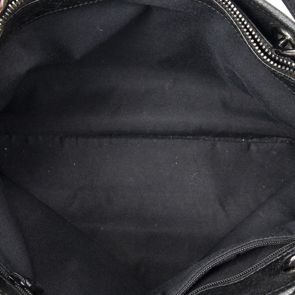 Gucci Small Eclipse Black GG Canvas Shoulder Bag — view 9
