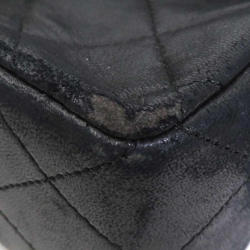 Chanel Shoulder Lambskin Black Bag — view 6