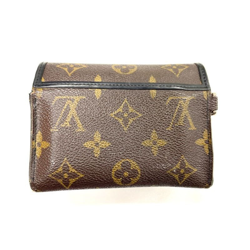 Louis Vuitton Monogram Macassar Portefeuille Compact Trifold Wallet — view 2