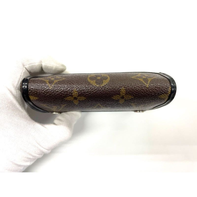 Louis Vuitton Monogram Macassar Portefeuille Compact Trifold Wallet — view 5