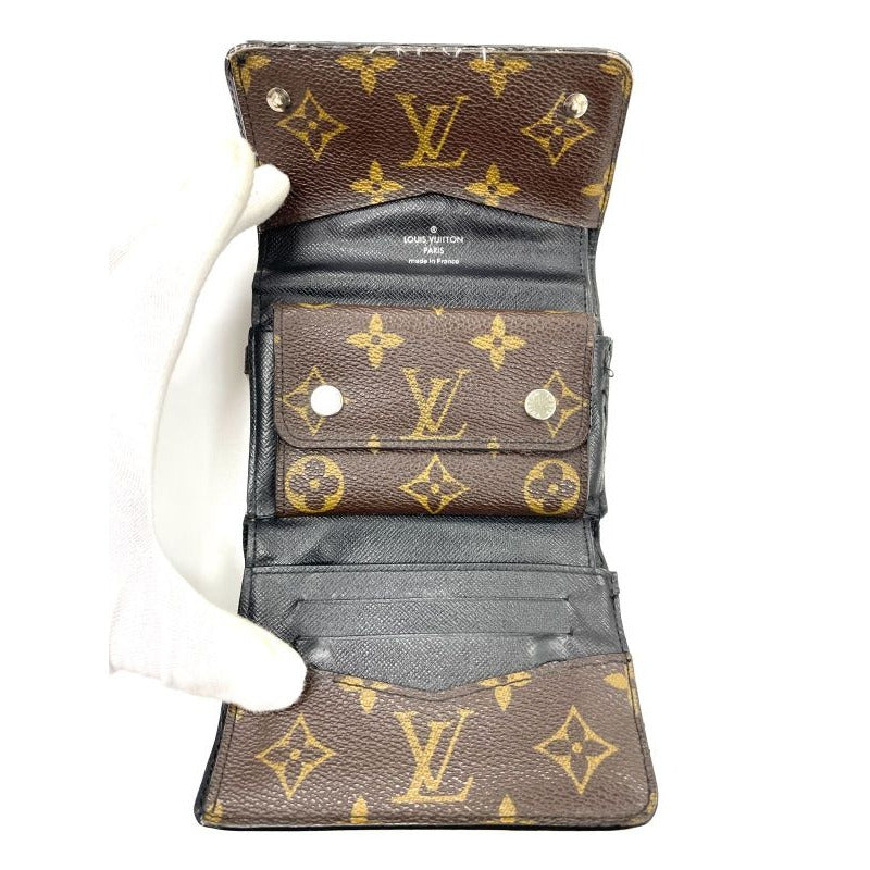 Louis Vuitton Monogram Macassar Portefeuille Compact Trifold Wallet — view 9