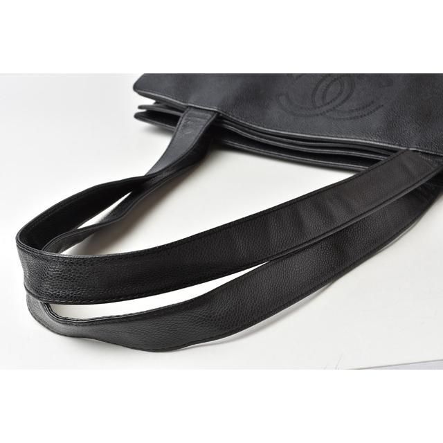 Chanel Tote A4 Caviar Leather Black — view 4