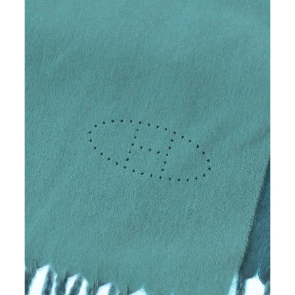 Hermes Scarf Cashmere Blue — view 3