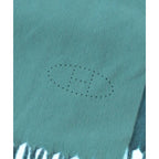 Hermes Scarf Cashmere Blue — view 3