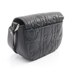 Dior Shoulder Bag Saddle Messenger Mini Gravity Black Leather — view 2
