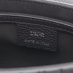 Dior Shoulder Bag Saddle Messenger Mini Gravity Black Leather — view 4