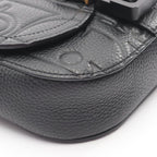 Dior Shoulder Bag Saddle Messenger Mini Gravity Black Leather — view 5