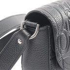 Dior Shoulder Bag Saddle Messenger Mini Gravity Black Leather — view 7
