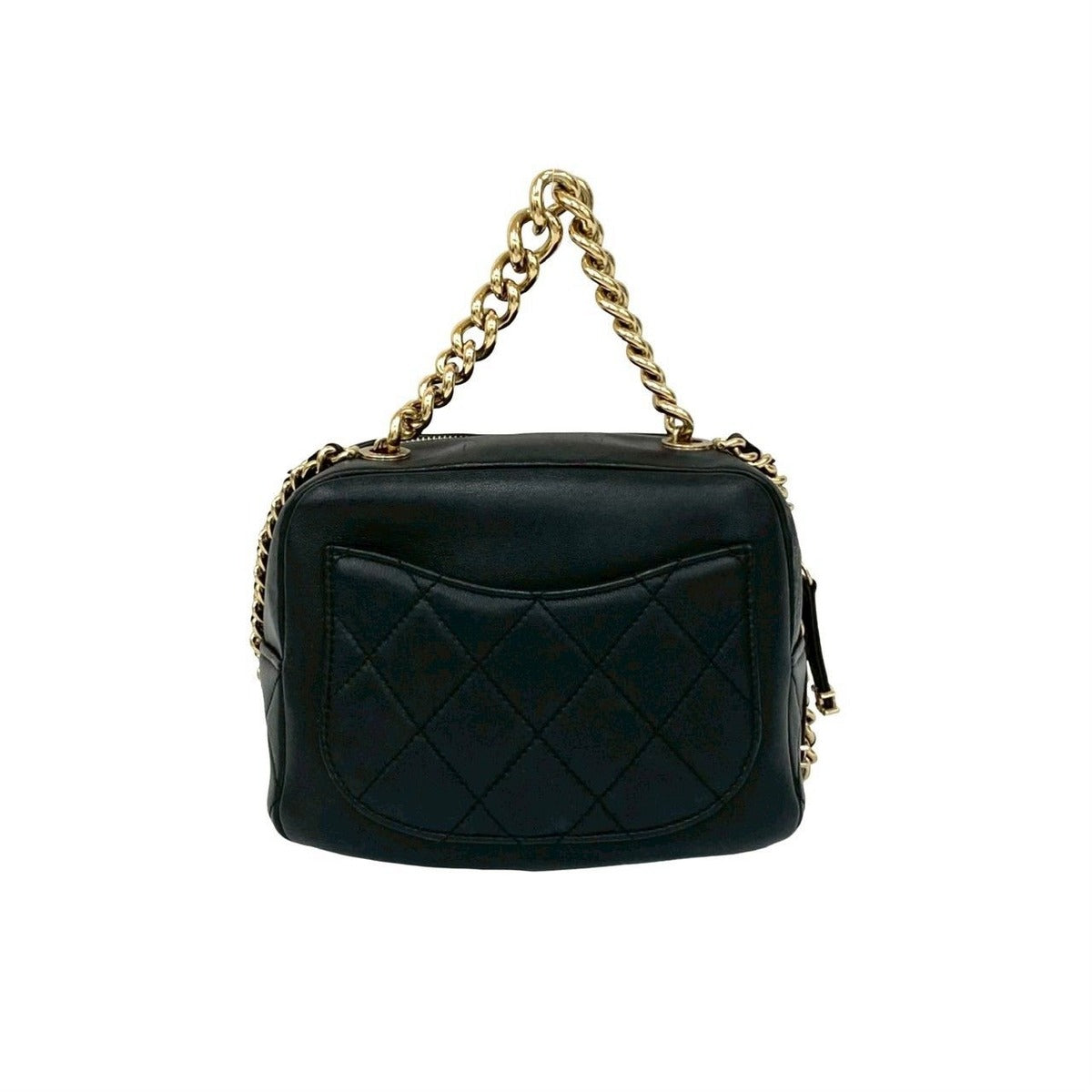 Chanel Quilted Coco Studs Leather 2-Way Handbag — view 3