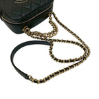Chanel Quilted Coco Studs Leather 2-Way Handbag — view 4