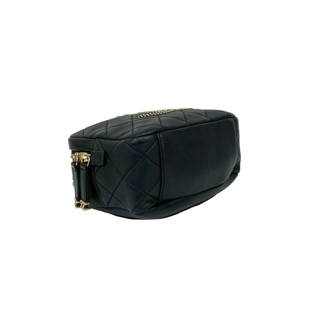 Chanel Quilted Coco Studs Leather 2-Way Handbag — view 7