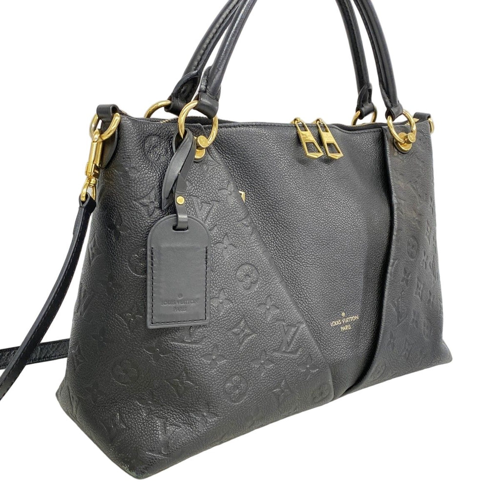 Louis Vuitton Shoulder Bag Monogram Empreinte Tote MM Noir 2-Way — view 2