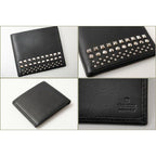 Gucci Wallet Fold Leather Studded Black Ap0 qn 1000 — view 5