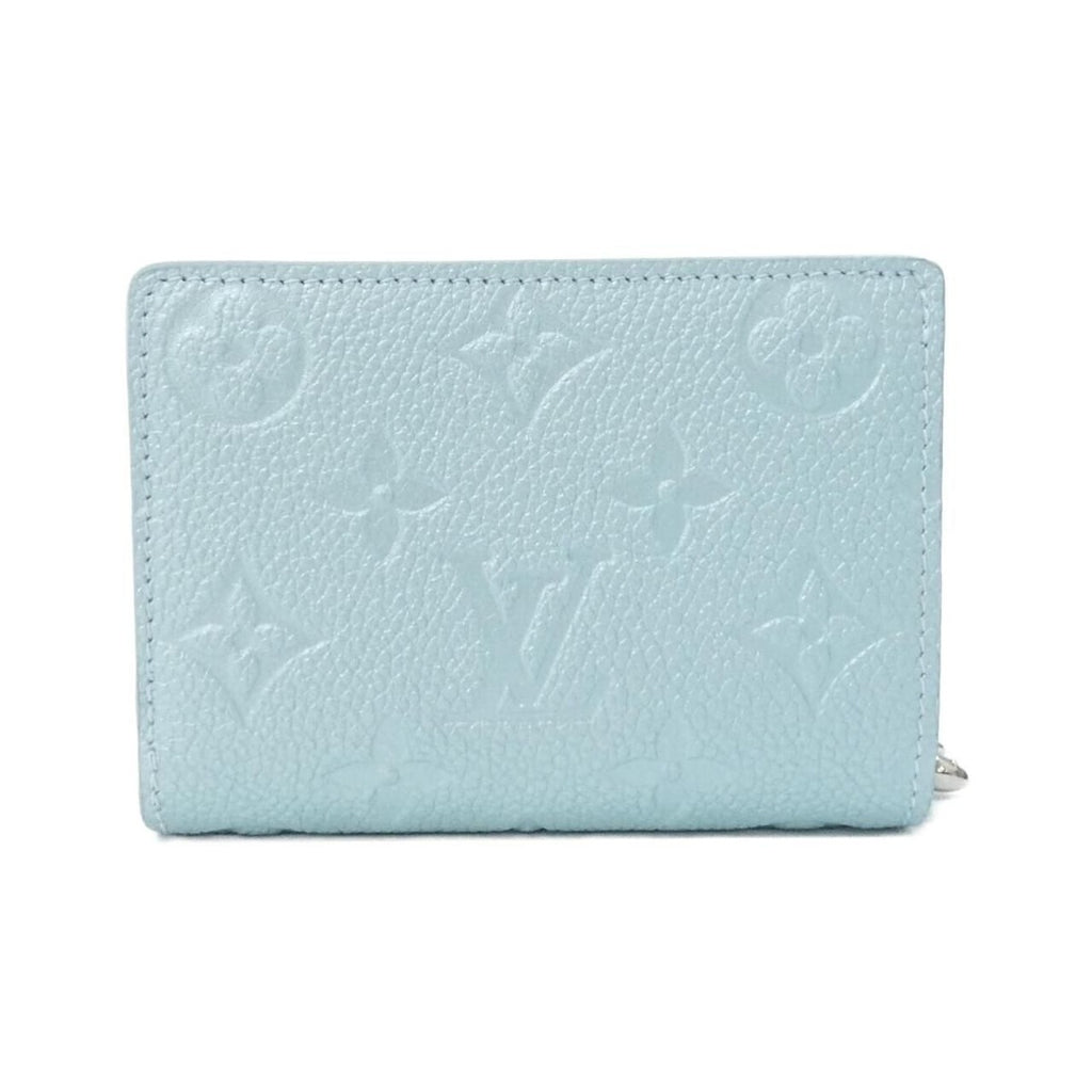 Louis Vuitton Monogram Empreinte Portefeuille Wallet Azur Frost Silver — view 2
