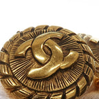 Chanel Earrings Vintage GP Coco Mark Round Diameter 3 cm — view 7