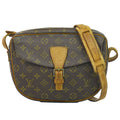 Louis Vuitton LV Jeune Fille Monogram Shoulder Bag Pochette Brown