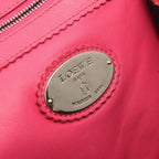 Loewe Tote Anagram Pink Leather — view 4