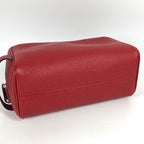 Fendi Second Bag Logo 7 As378 Leather Red — view 2