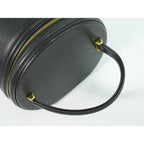 Louis Vuitton LV Cannes Epi Leather Vanity Bag Handbag Black Bag — view 4