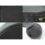 Louis Vuitton LV Cannes Epi Leather Vanity Bag Handbag Black Bag — view 8