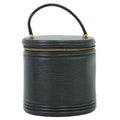 Louis Vuitton LV Cannes Epi Leather Vanity Bag Handbag Black Bag