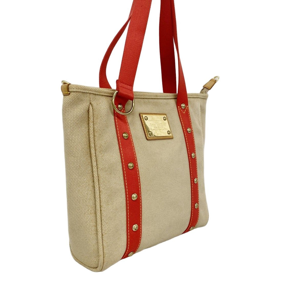 Louis Vuitton Tote Antigua Cabas Beige — view 2