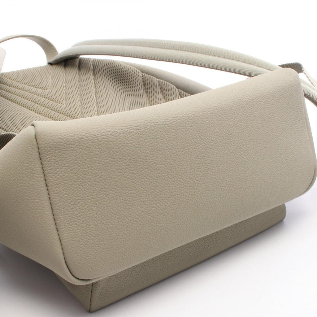 Louis Vuitton Backpack Takeoff Light Khaki Leather — view 7